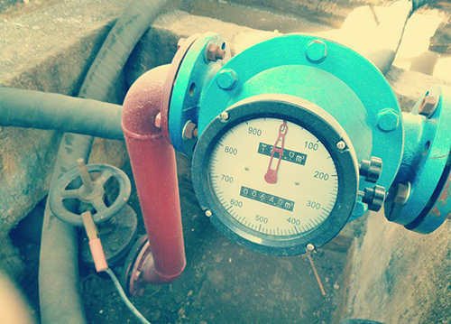 石蠟流量計(jì)現(xiàn)場(chǎng)安裝使用圖